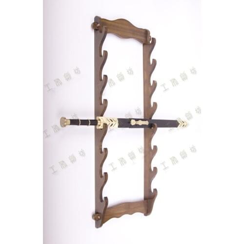 Gun Rifle Katana Samurai Sword Wall Mount Stand Hold Hanger Bracket Display 1 2 3 6 8 Layer