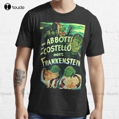 New Abbott And Costello Meet Frankenstein T-Shirt Cotton Tee Shirt S-5Xl T Shirt shirts men Unisex