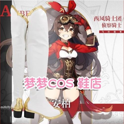 2020 New Arrival Game Genshin Impact Amber Shoes Custom-made