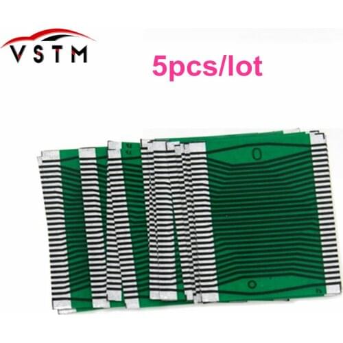 5pcs/lot New Arrival Flat LCD Connector for MB W210/W202/W208 ALL LCD of Dashboard Repair Ribbon Cable for benz