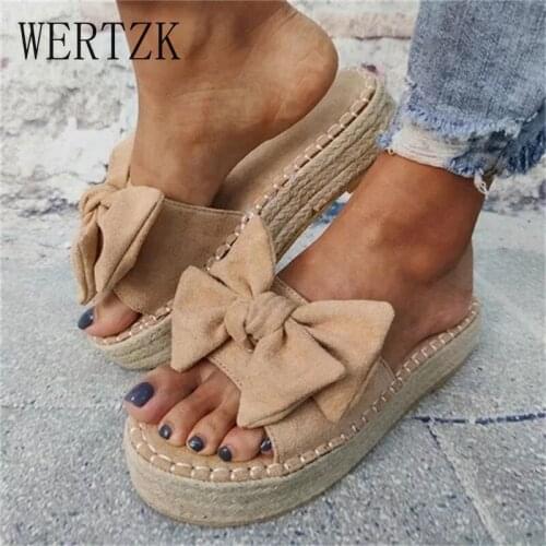 New Flat Platform Womens Slippers Outdoor Comfortable Casual Sandals Platform Summer Slippers Thick Sole Slides 35-43