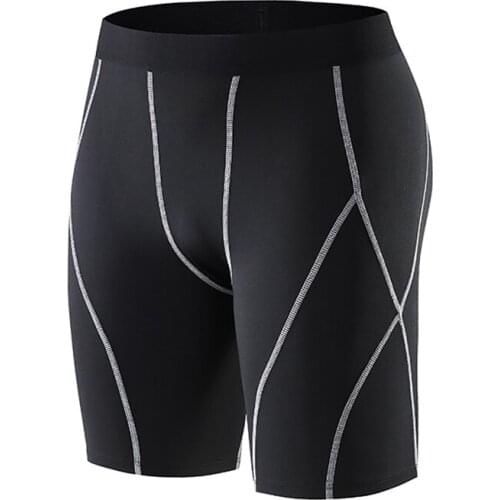 Men sports shorts Fitness Microfiber Elastic Shorts Quick Drying Breathable Gym Training running shorts sport man c2m