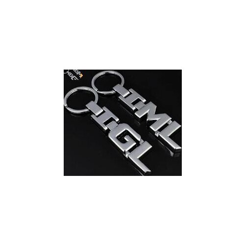 10pcs Key Rings For Mercedes Benz A B C E S R GL Keychains SLK GLK CLS GLC ML GLE 3D Car Keychain Metal Keyring Key Chain Rings