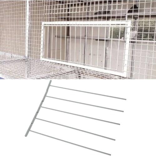5Pcs/Set Bird Racing Pigeon Cage Door Iron Wire Entrance Wire Trap Door Curtain Pet Supplies Accessories