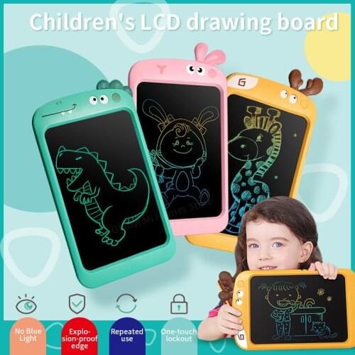 8.5/10.5 Inch Cartoon Lcd Drawing Board Electronic Handwriting Board Color Handwriting kids Writing Board Small Blackboard