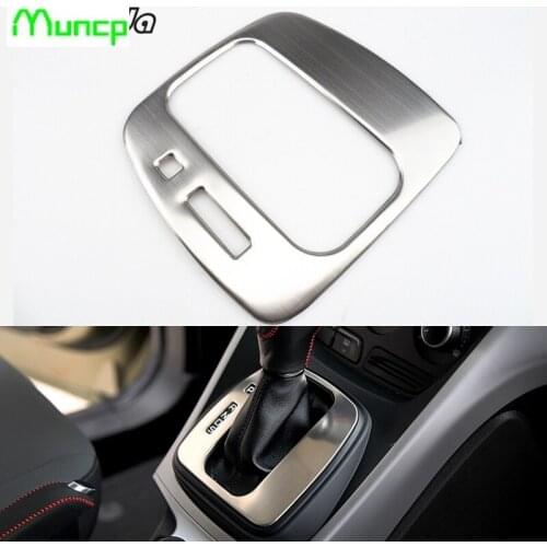 ABS High Quality For kuga Escape 2013 2014 2015 gear panel sticker Interior decoration trim For kuga accessori
