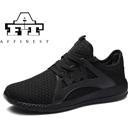 AFFINEST 2018 Sneakers Breathable For Men Casual Shoes Fly Weave Mens Trainers Walking Shoes Men Zapatillas Hombre