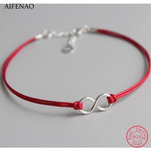 AIFENAO Bracelets Red Thread