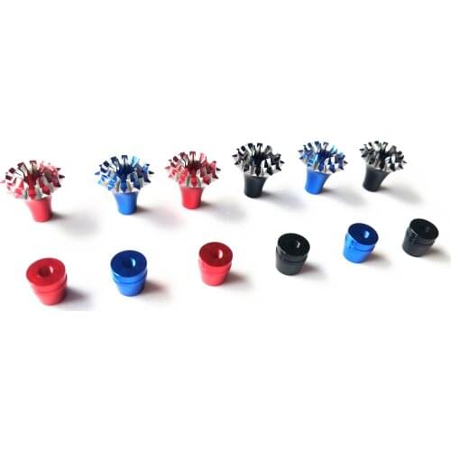 FrSky 3D M3 3mm CNC Aluminum Gimbal Stick Ends Transmitter Stick Anti-slipping Cap for FrSky Taranis Q X7 X9D Plus remote contro