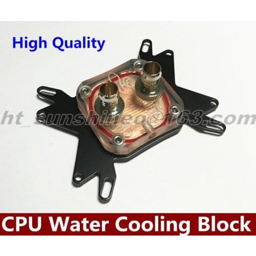Free shipping CPU Water Cooling Block Waterblock Liquid Cooler for Intel AMD F-0126