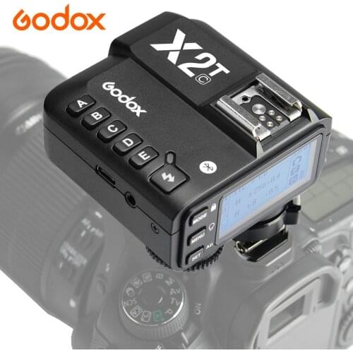 Godox X2T-C X2T-N X2T-S X2T-F X2T-O X2T-P TTL 1/8000s HSS Wireless Flash Trigger for Canon Nikon Sony Fuji Olympus Pentax
