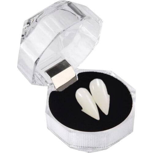 Adult Kids Halloween Party Costume Horrific Dress Vampire False Teeth Fangs Dentures Cosplay Photo Props Favors DIY Decorations