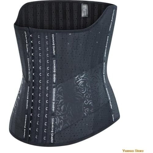 Waist TrainerWomen BodyShaper Tummy ControlSportGirdleWeight LossSlimmingShapers Corset 25 Bone Reinforced Abdominal Belt Sports