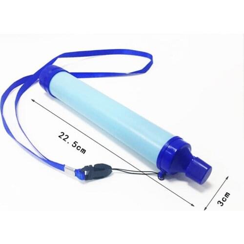 Water Purifier Camping Hiking Emergency Life Survival Portable Purifier Water Filter