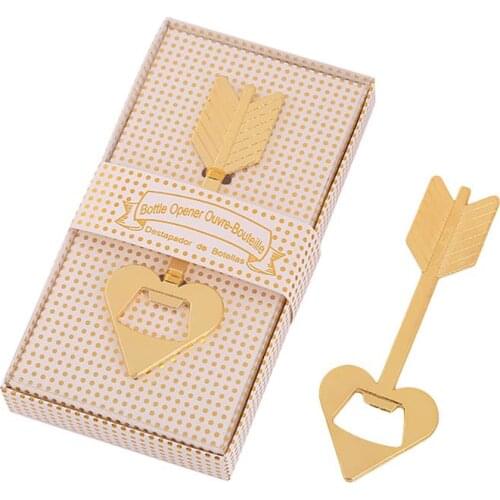 Beer Openers Fashion Heart Pierced by Arrow Pattern Party Bottle Lifters