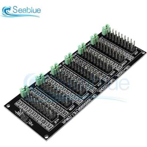 200V 7 Seven Decade 1R - 9999999R Programmable Adjustable SMD Resistor Slide Resistor Board Step Accuracy 1R 1% 1/2 Watt Module