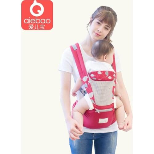 High Quality Baby Carrier Breathable Baby Backpack Bebe Kangaroo Infant Hipseat Belt Ergonomic Baby Sling Infant Kid Wrap