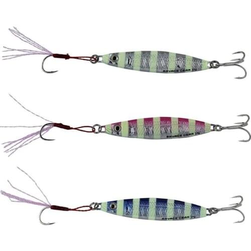 Savage Gear Psycho Sprat Lrf 3 Pcs (English Zebra Mix) Jig Bait Sea Fishing Fake
