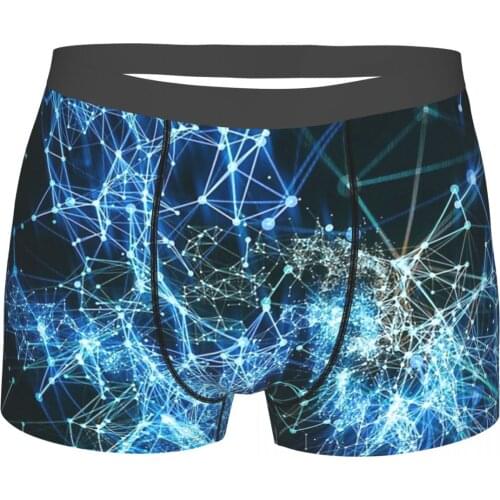 Network Computer The Matrix Neo Morpheus American Underpants Homme Panties Male Underwear Ventilate