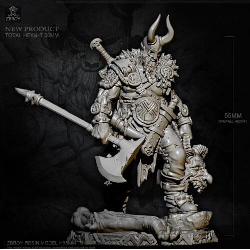 55MM Resin model kits DIY toy self-assembled TD-2447