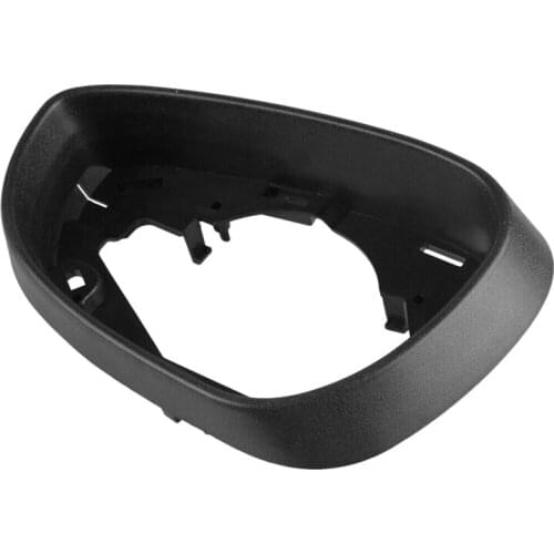 Car Left Side Door Wind Rearview Mirror Cover Frame for Ford Fiesta MK7 2009-2017