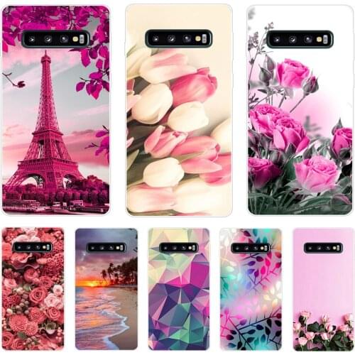 For Samsung Galaxy S10 Plus Case s 10 S10E cute Soft TPU Back Cover For Galaxy S10 lite S10e S10Plus Silicone Phone Cases Coque
