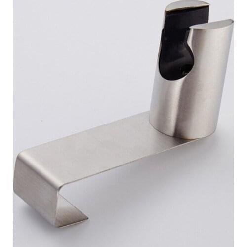 Free Nail Bidet Hook Holder Stainless Steel Hanger ABS Brushed Socket Wall Shower Head Holder Shattaf Sprayer Toilet Tank
