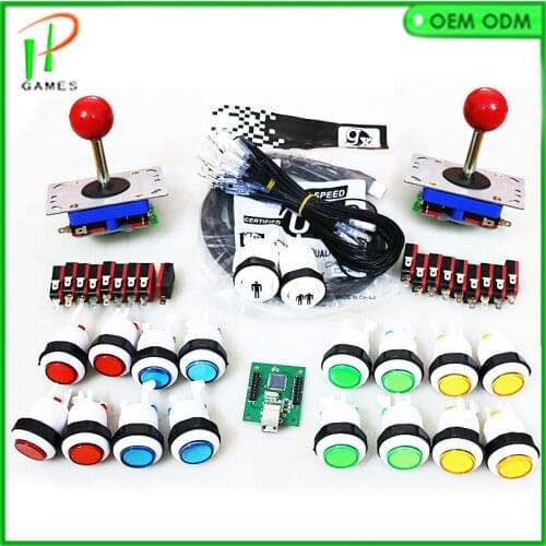 Jamma Mame USB To PC PS/3 2 in 1 Interface Arcade cabinet DIY Parts for Arcade Controller A4 button ZIPPY Joystick