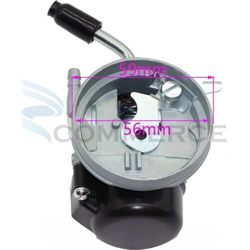 Mini motorcycle bicycle carburetor water-cooled 37CC 50CC 80CC two-stroke engine carburetor with air filter