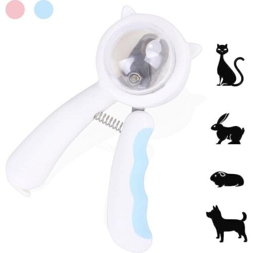 Prevent sputtering Pet Cat Dog Nail Clipper Stainless Steel Grooming Tool Scissors Clippers for Pet Claws Dog Cat Supplies