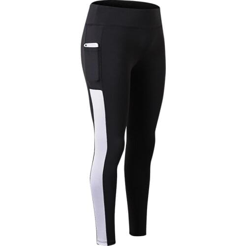 2020 Yoga Pants Women Pocket Yoga leggings Fitness Sport Leggings running pants Slim High Elastic Gym leggings