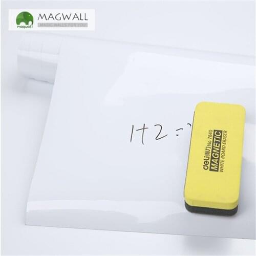 Magnetic double-layer white board film 1.2*3m soft whiteboard film classroom school teaching whiteboard