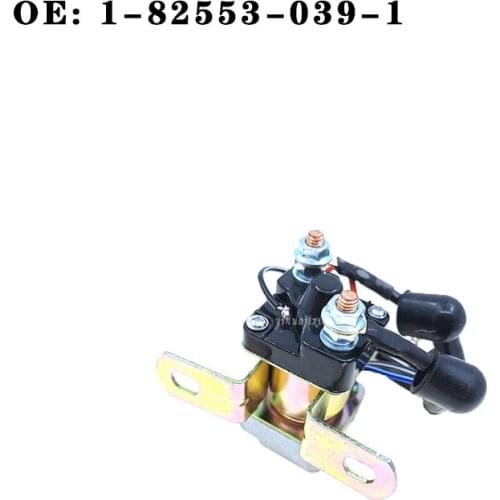 Brand new 1825530391 digging rejection loader forklift Isuzu 6BG1/6HK1 starter motor relay OE: 1-82553-039-1