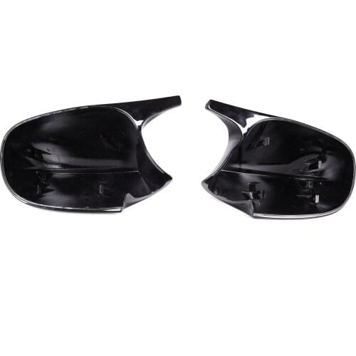 Suitable For BMW 3 Series E92 E93 2010-2013 Gloss Black Side Mirror Cover Cap Rearview Exterior Bright Decals