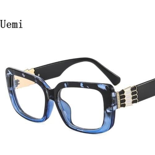 Retro Rectangle Optical Glasses Women Men Clear Glasses Eyeglasses Frame Prescription Transparent Lens Spectacle Frame Unisex