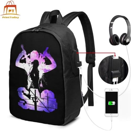 Sao Kirito Backpack Sao Kirito Backpacks Mens - Womens High quality Bag Multifunctional Print Street Bags