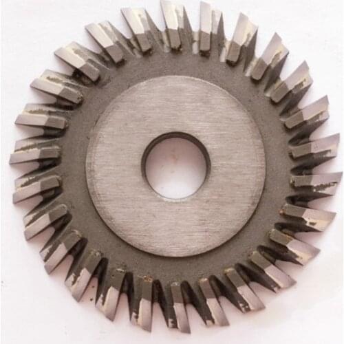 0011CI C.C. welded carbide cutter 70mm insrted angle milling cutter for horizontal key cutting machines cutting key[one piece]