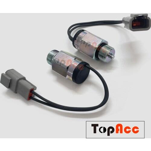 Fuel Solenoid 6676029 For Bobcat Loaders S130 S150 S160 S175 S185 S205 T320 T450 T550 T590 T595 Spool Lock Solenoid 12V