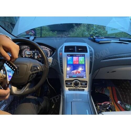 For Lincoln MKZ/MKC 2013+ Android 10 6+128G Car GPS Navigation Headunit Multimedia player Auto Radio Tape Recorder Touch Screen