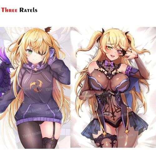 Three Ratels A226 Cool Girl Fischl Genshin Impact For Audi A8 Car Accessories Vinyl Waterproof Anti Scratch Film Decor Decal