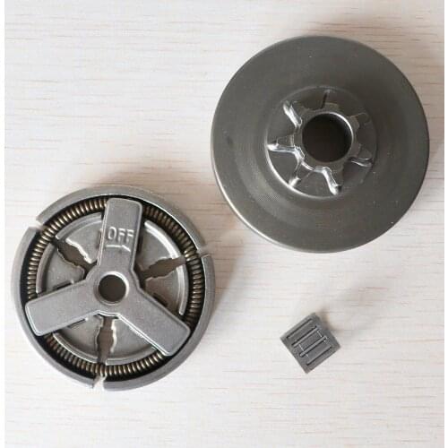 Clutch Drum & Clutch & needle bearing Fit for Chinese chainsaw 4500 5200 5800