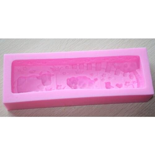 C259 Art Silicone Soap mold Craft Molds DIY Handmade soap molds