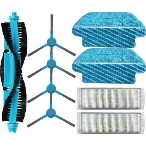 HEPA Filter Roller Brush Mop Pads Cloth for Cecotec Conga 3290 3490 3690 Vacuum Cleaner Spare Parts Side brush Replacement Kits