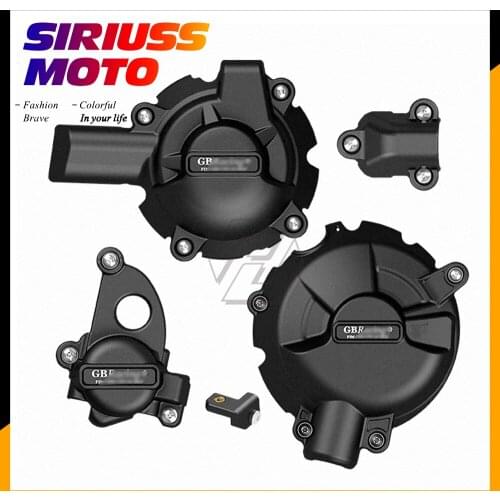 Motorcycle Secondary Engine Cover Set Case for GB Racing for BMW S1000RR S1000 RR 2019-2020