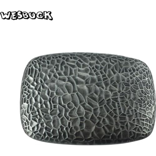 WesBuck Brand Blank DIY Metal Belt Buckles for Man Unisex Western Buckle