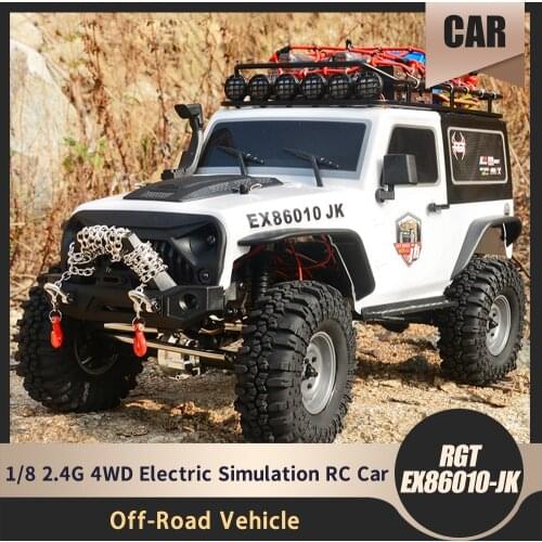 RGT RC Car 1/10 EX86010-JK 4WD 4x4 Electric Off Road RC Rock Crawler Pioneer Hobby RTR Rock Crawler Toys for Children Boy Gift