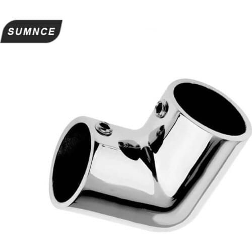 Boat Hand Rail Fitting 90 Degree - 1" Elbow 316 Stainless Steel Marine Hardware