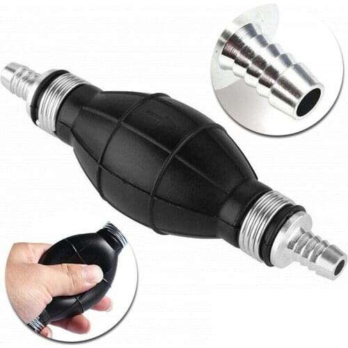 Universal 6/8/10/12mm Hand Fuel Pump Primer Pump for Car Marine Boats Parts One Way Valve Manual Liquid oil Transfer Pump 150mm