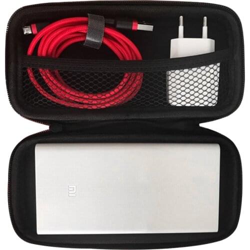 2019 New EVA Hard Bag Cover Case for 20000mAh Xiaomi Mi Power Bank 2C Cover Portable External Battery Phone PowerBank Bag