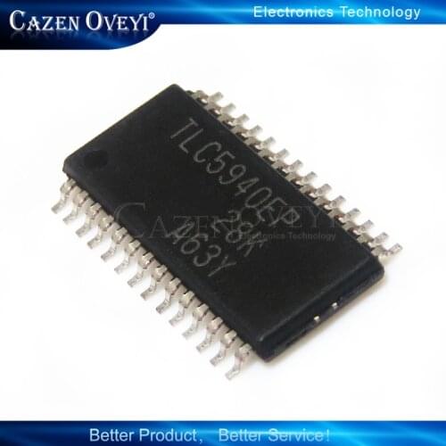 10piece TLC5940PWPR TLC5940PWP TLC5940 HTSSOP-28 In Stock